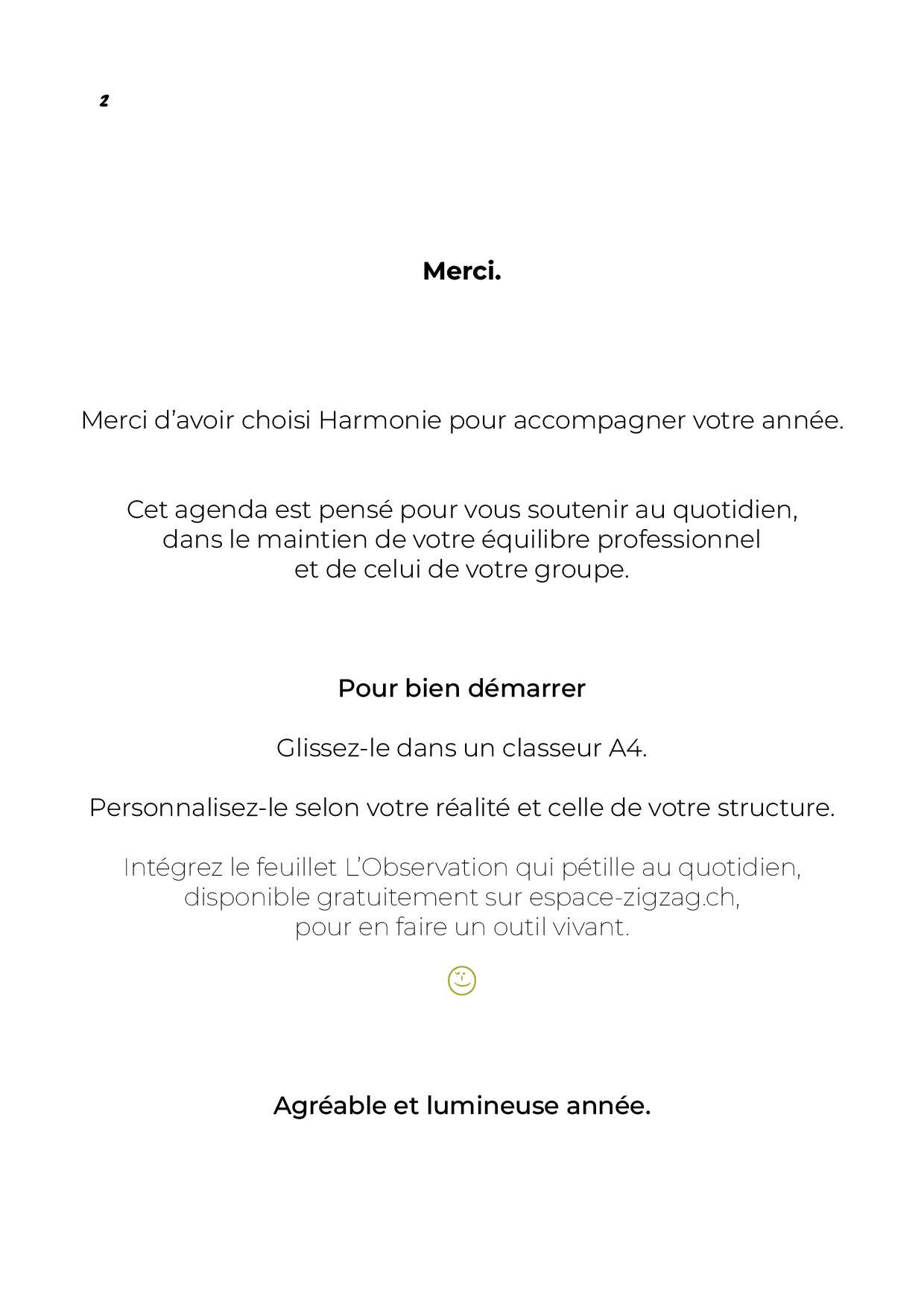 L'Agenda Harmonie | Soutenir l'équilibre de l'équipe éducative – Image 3