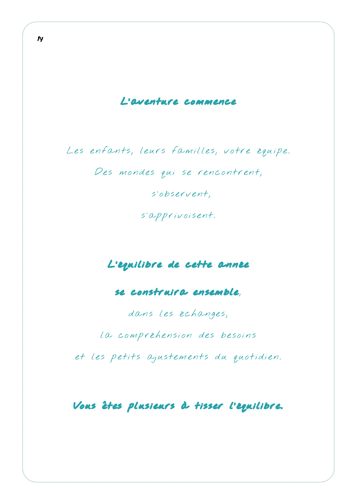 L'Agenda Harmonie | Soutenir l'équilibre de l'équipe éducative – Image 10
