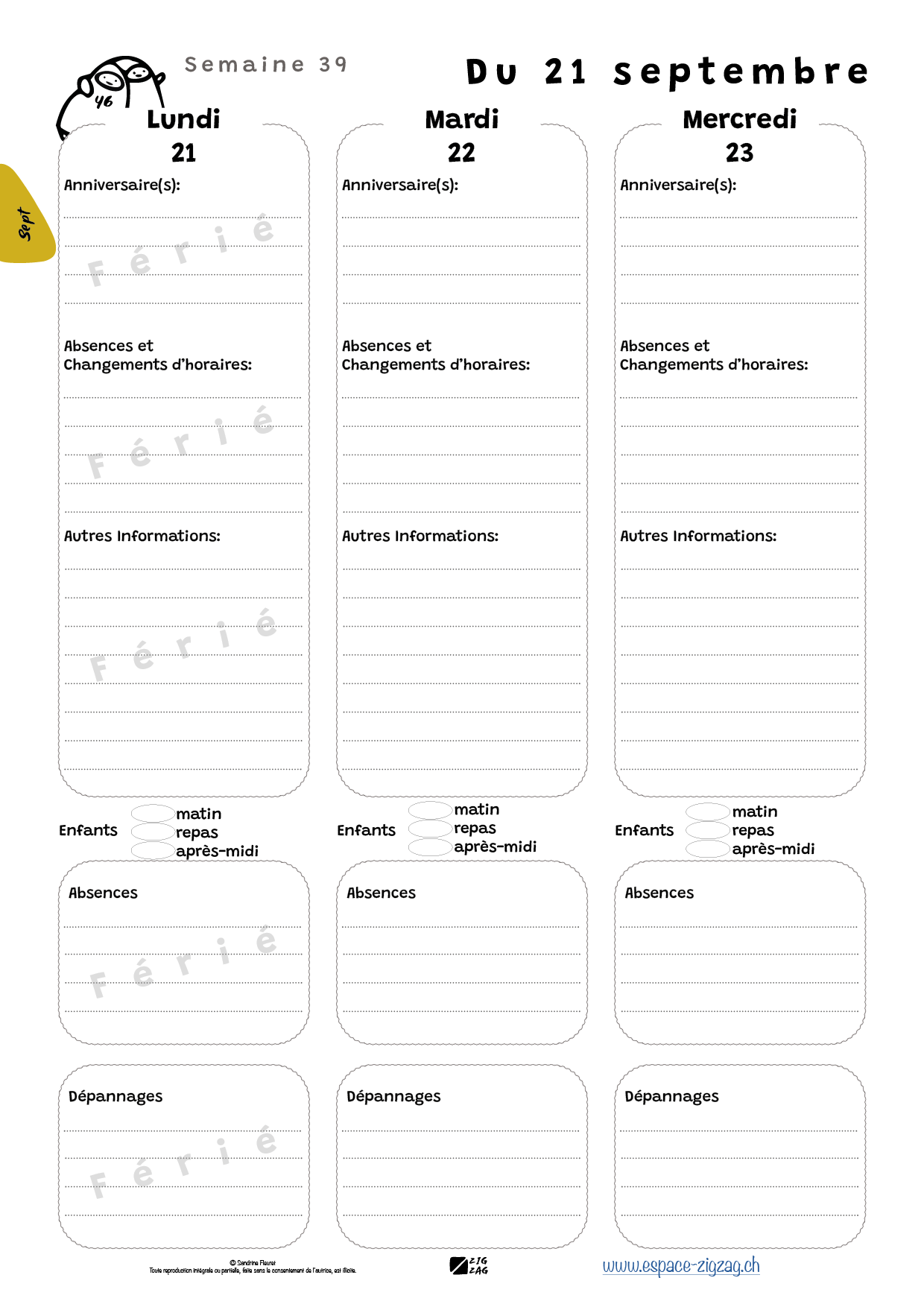 L'Agenda Harmonie | Soutenir l'équilibre de l'équipe éducative – Image 8